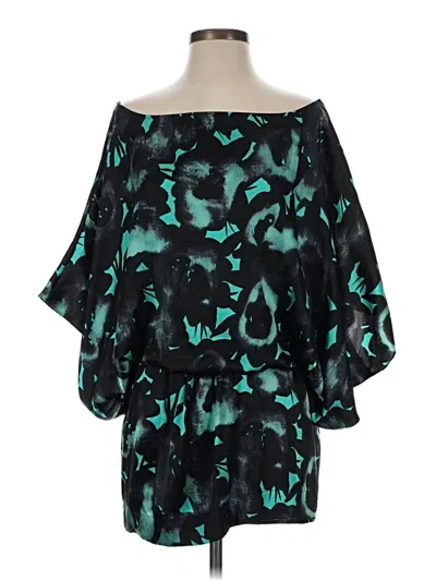 Pre-owned Express Casual Dress In Teal