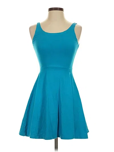 Pre-owned Express Casual Dress In Teal