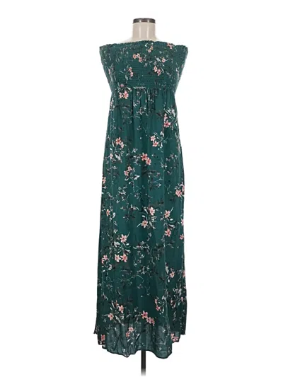 Pre-owned Express Casual Dress In Teal