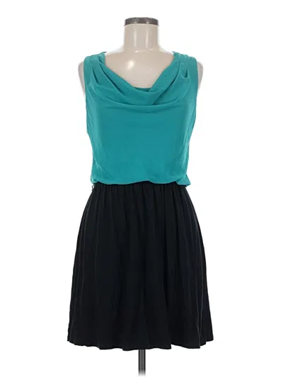 Pre-owned Express Casual Dress In Teal