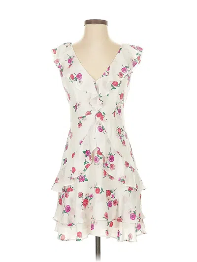 Pre-owned Express Casual Dress In White