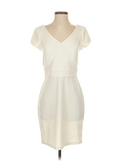 Pre-owned Express Casual Dress In White