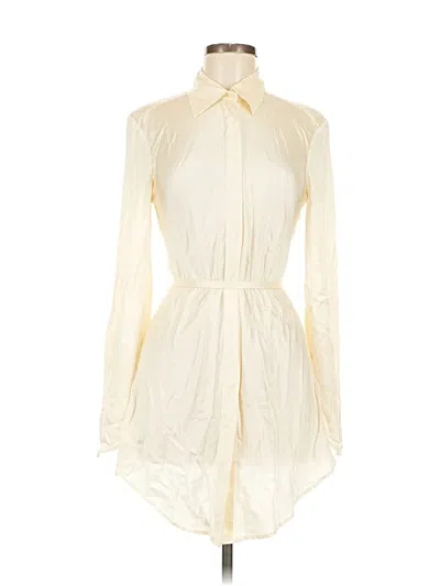 Pre-owned Express Casual Dress In White
