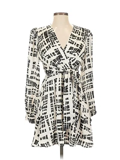 Pre-owned Express Casual Dress In White