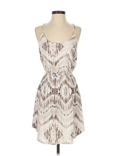 Pre-owned Express Casual Dress In White