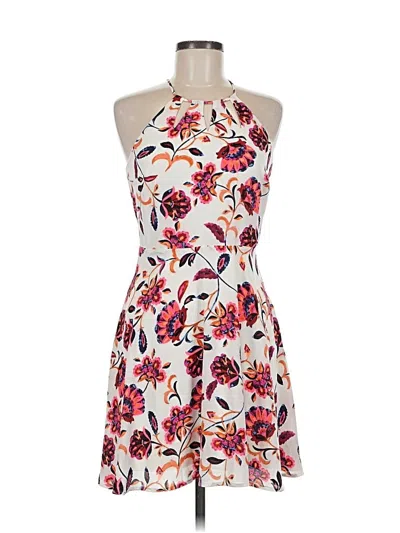 Pre-owned Express Casual Dress In White