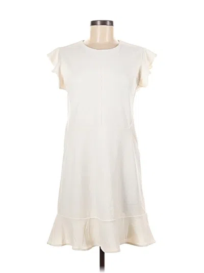 Pre-owned Express Casual Dress In White