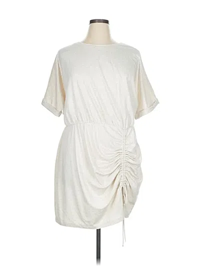 Pre-owned Express Casual Dress In White