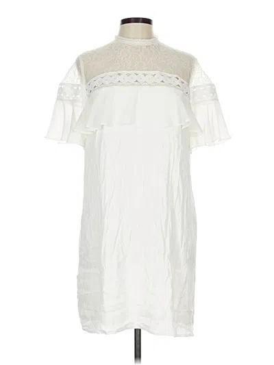 Pre-owned Express Casual Dress In White