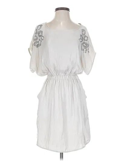 Pre-owned Express Casual Dress In White