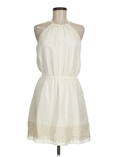 Pre-owned Express Casual Dress In White