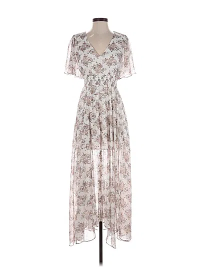 Pre-owned Express Casual Dress In White