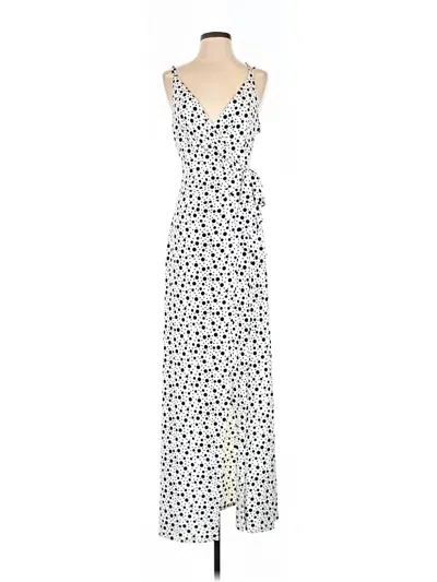 Pre-owned Express Casual Dress In White