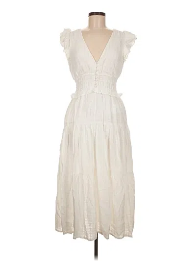 Pre-owned Express Casual Dress In White