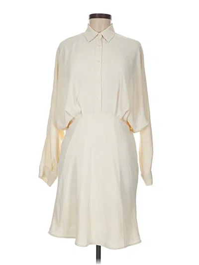 Pre-owned Express Casual Dress In White