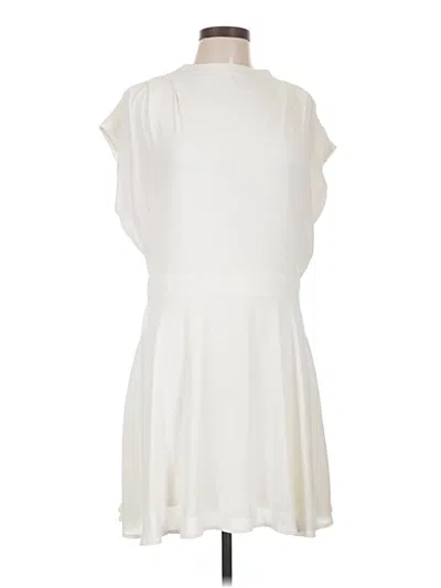 Pre-owned Express Casual Dress In White