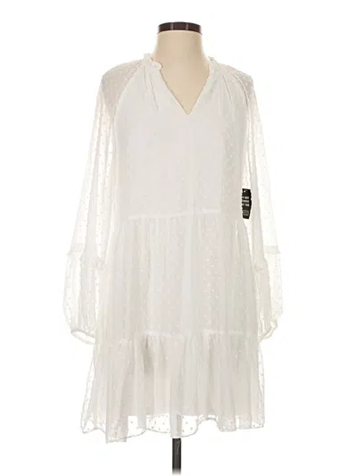 Express Casual Dress In White