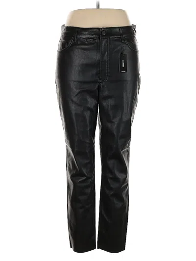 Pre-owned Express Casual Pants In Black