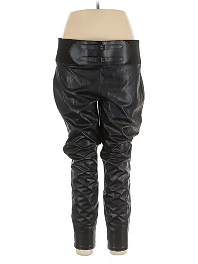 Pre-owned Express Casual Pants In Black