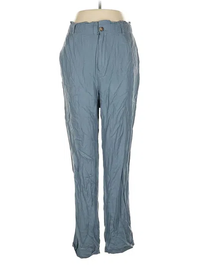 Pre-owned Express Casual Pants In Blue