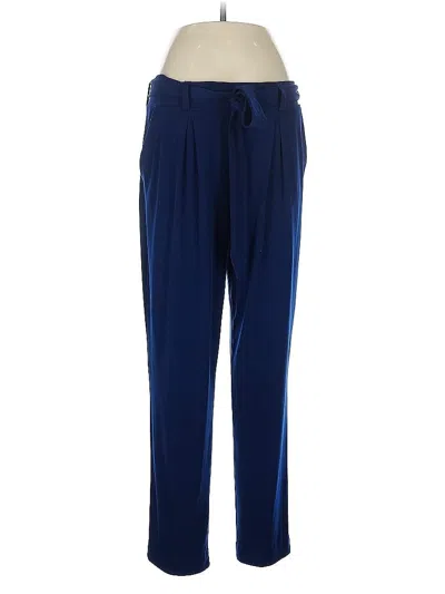 Pre-owned Express Casual Pants In Blue
