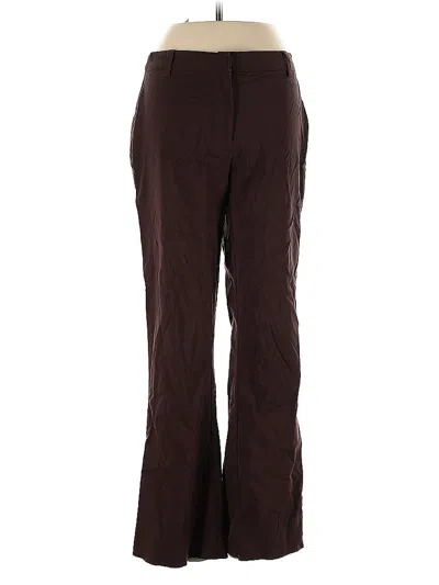Pre-owned Express Casual Pants In Brown