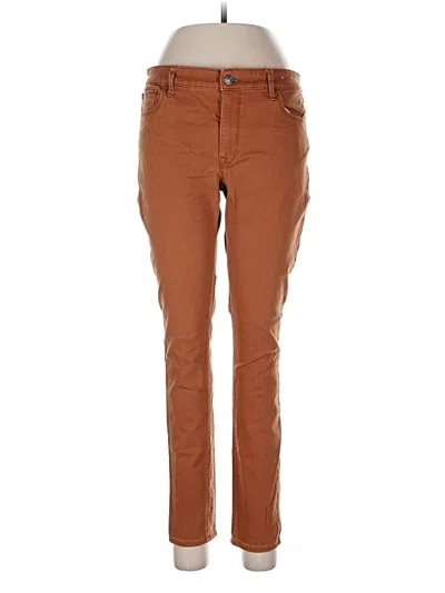 Pre-owned Express Casual Pants In Brown