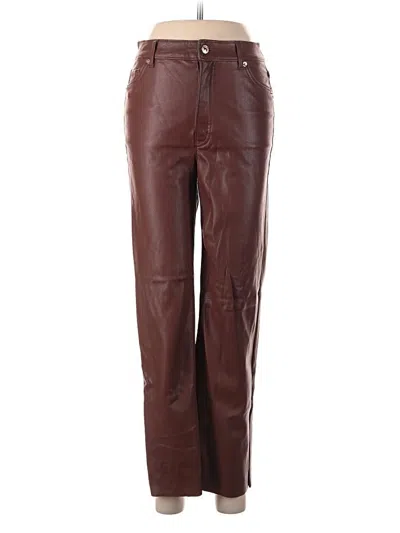 Pre-owned Express Casual Pants In Brown