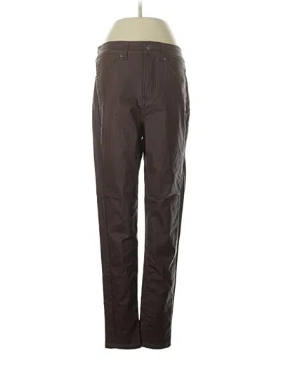 Pre-owned Express Casual Pants In Brown