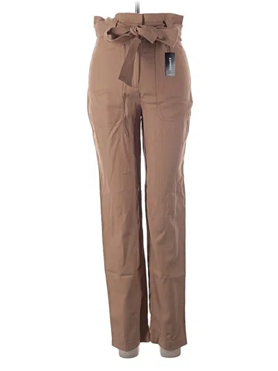 Pre-owned Express Casual Pants In Brown