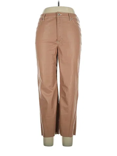 Pre-owned Express Casual Pants In Brown