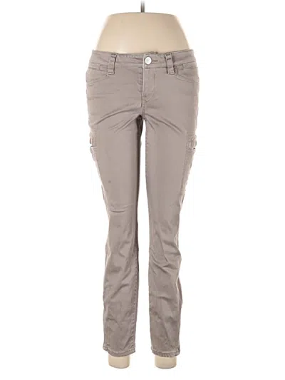 Pre-owned Express Casual Pants In Gray