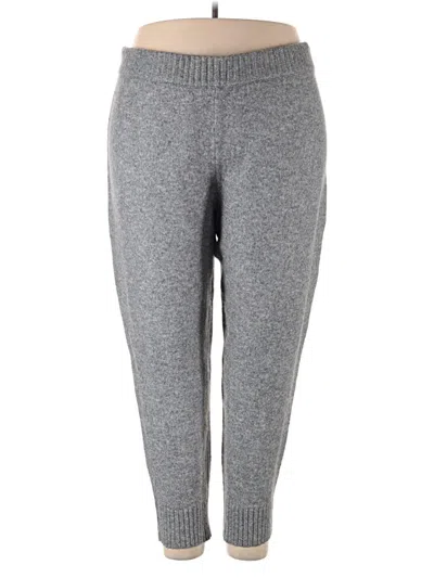 Pre-owned Express Casual Pants In Gray