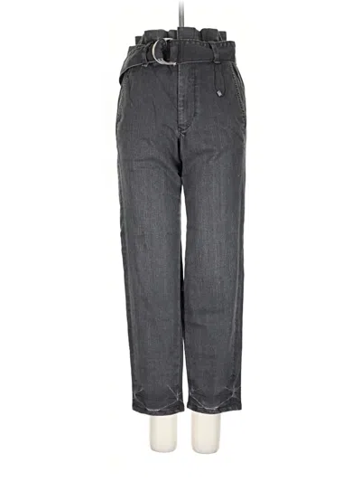 Pre-owned Express Casual Pants In Gray