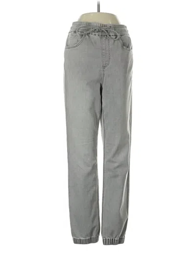 Pre-owned Express Casual Pants In Gray
