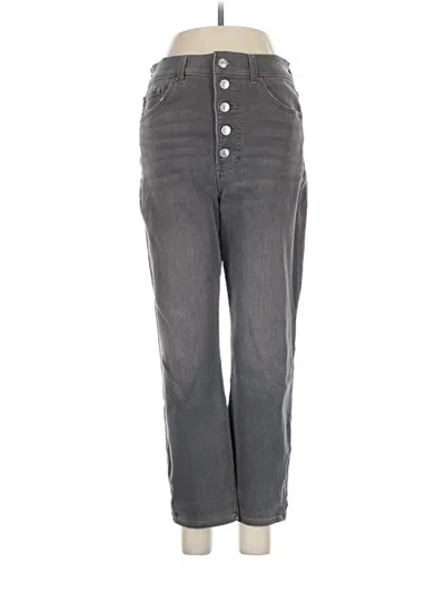 Pre-owned Express Casual Pants In Gray