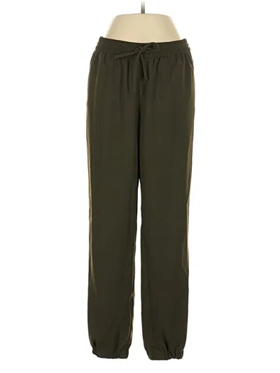 Pre-owned Express Casual Pants In Green