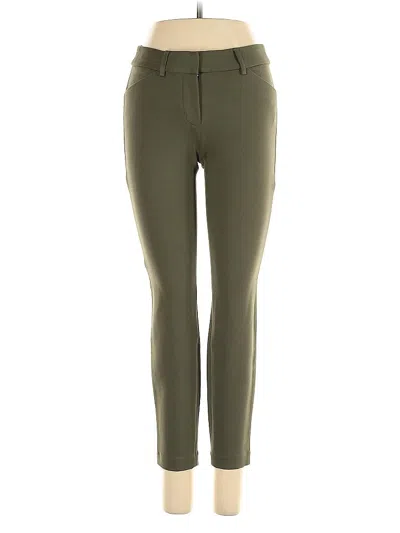 Pre-owned Express Casual Pants In Green