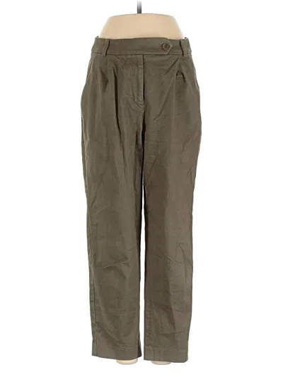Pre-owned Express Casual Pants In Green