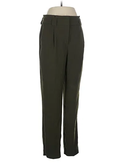 Pre-owned Express Casual Pants In Green
