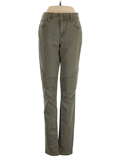 Pre-owned Express Casual Pants In Green