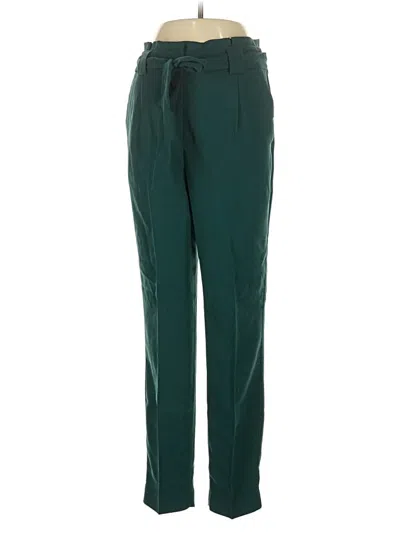 Pre-owned Express Casual Pants In Green