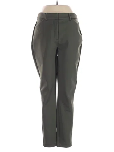 Pre-owned Express Casual Pants In Green