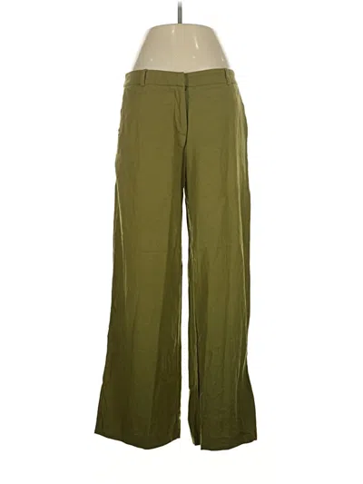 Pre-owned Express Casual Pants In Green
