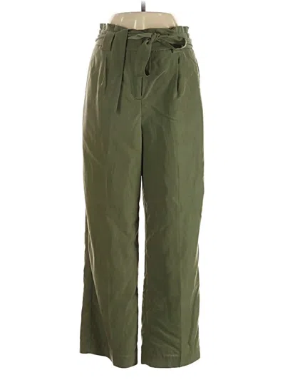 Pre-owned Express Casual Pants In Green
