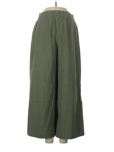 Pre-owned Express Casual Pants In Green
