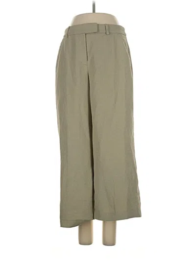 Pre-owned Express Casual Pants In Green