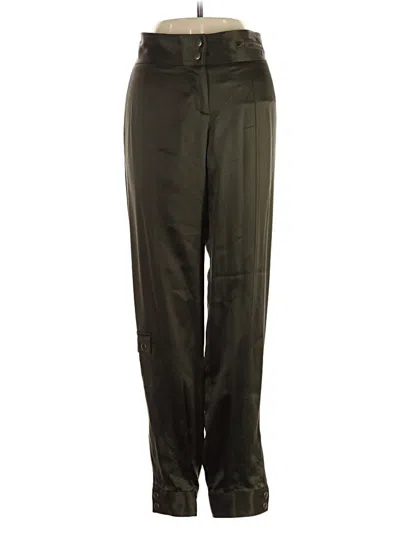Pre-owned Express Casual Pants In Green