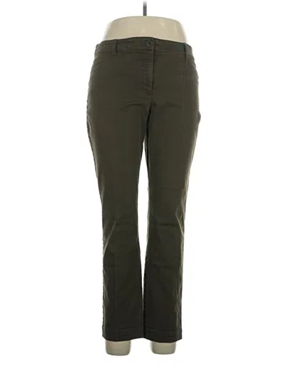 Pre-owned Express Casual Pants In Green