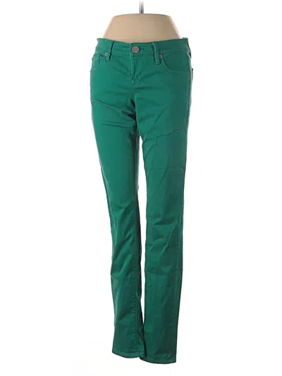 Pre-owned Express Casual Pants In Green